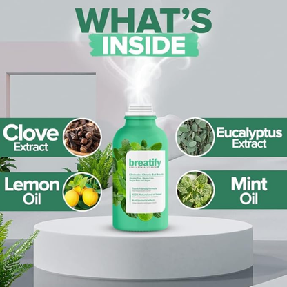 Breatify Drops Gotas Naturales Para Eliminar Mal Aliento